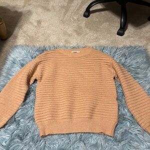 Tan sweater